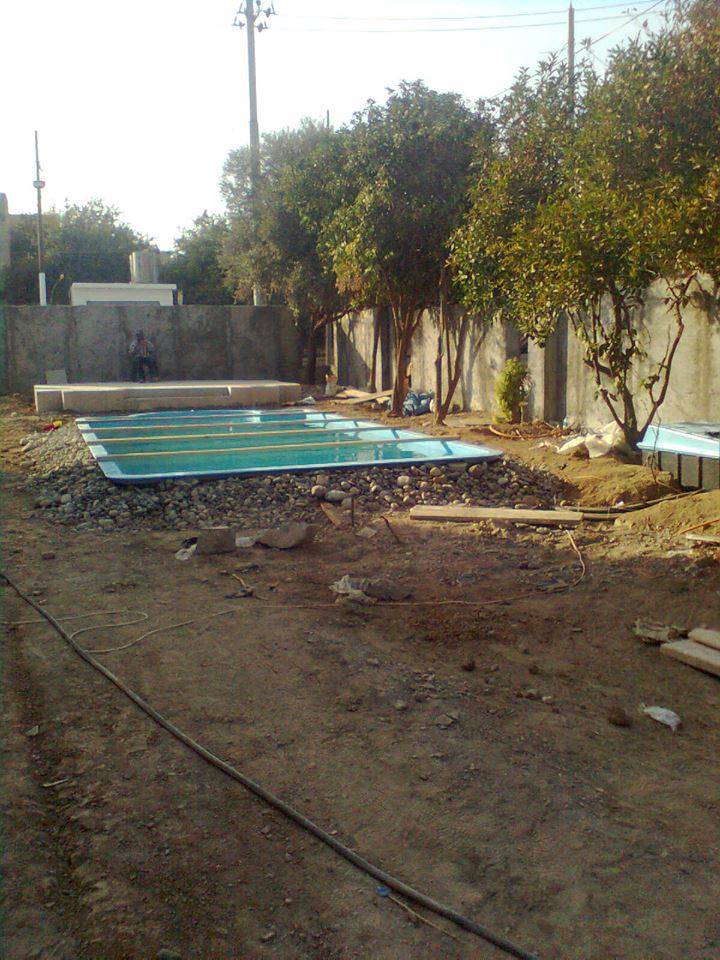 İzmir Bademler Prefabrik Hazır Yüzme Havuzu Çalışmamız