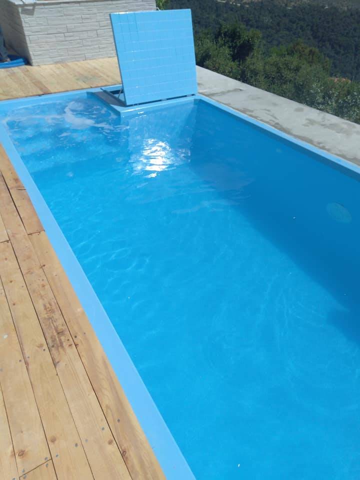 İzmir / Bornova Fiberglass Yüzme Havuzu Çalışmamız 